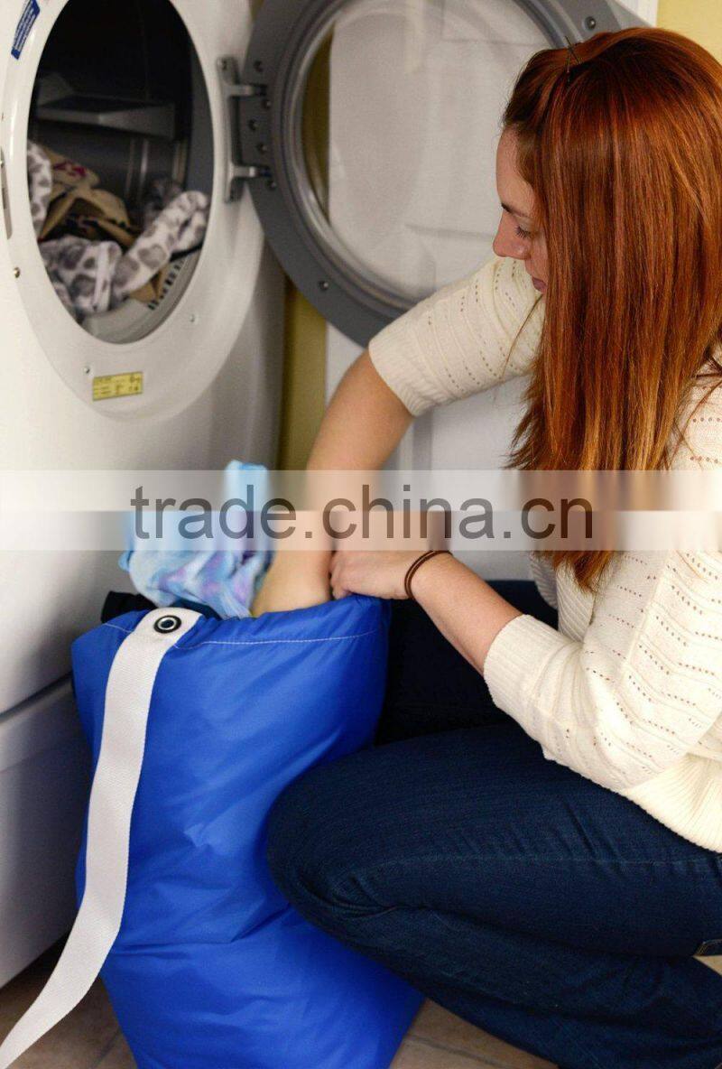High quality laundry wash bags with shoulder strap for hotel