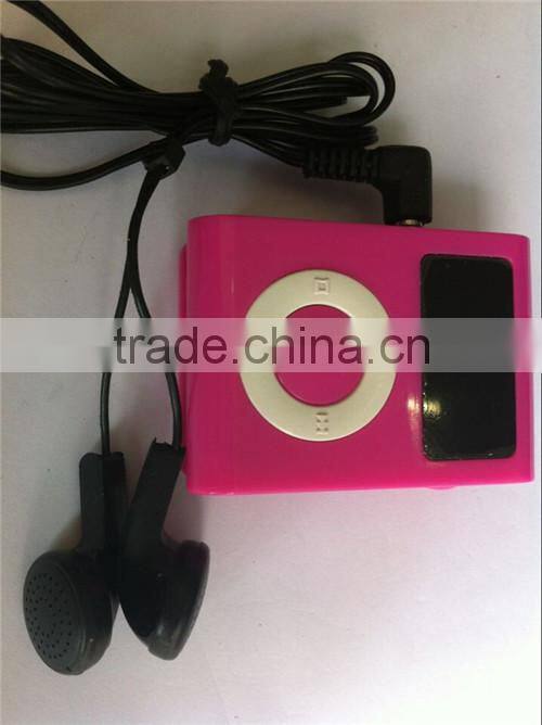 Fashionable Mini Auto sacn FM stereo radio