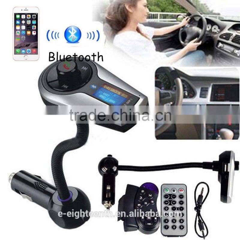 2016 hot USB SD Remote control Car driver MP3 Player Wireless Bluetooth FM Transmitter Modulator USB