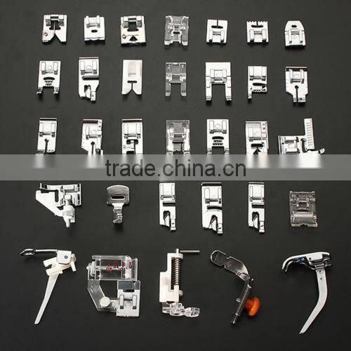 Cheap 32 PCS Sewing Machine Presser Foot Feet Tool For Brother Singer Janome Domestic