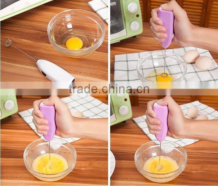 Electric Coffee Whisk Plastic Coffee Stirrer