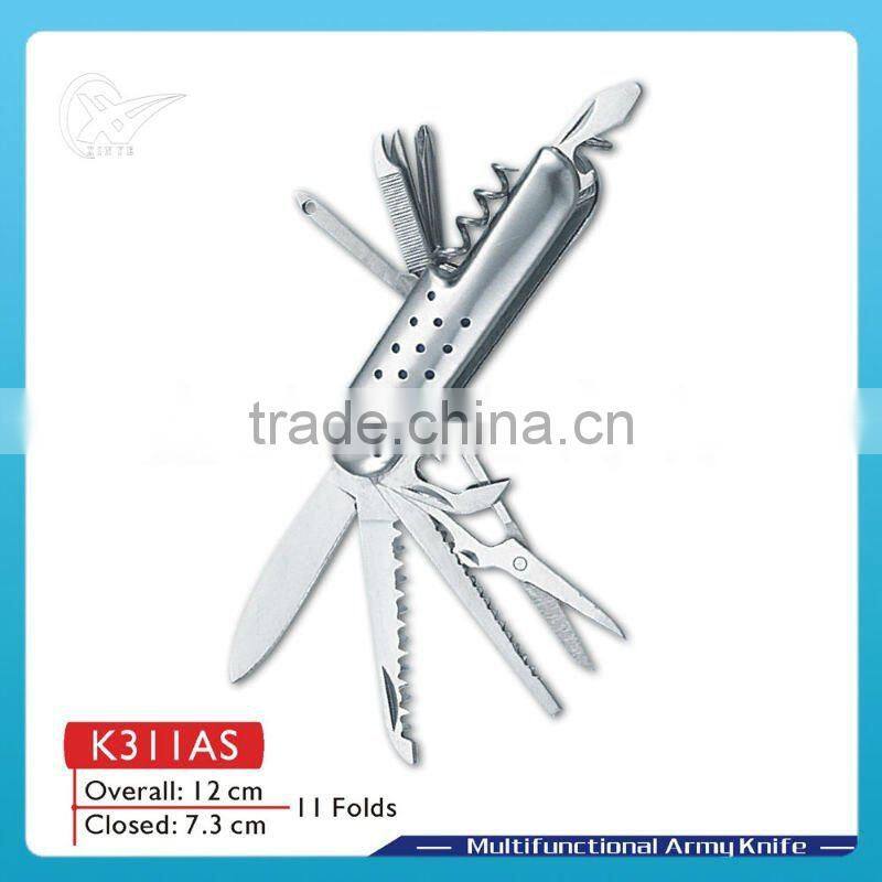 hunting knife mini multi pocket knives stainless steel blade folding survival knives yangjiang high carbon steel knife K313A