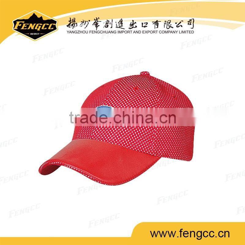 Customized Label Patch Cotton 6 Panel custom Baseball caps
