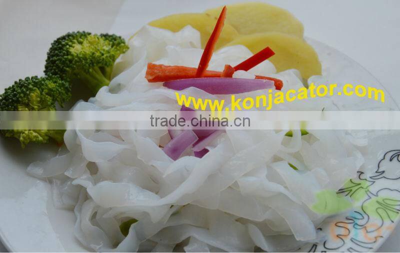 organic food konjac noodles with oat fiber, fettucinne shirataki with zero carb