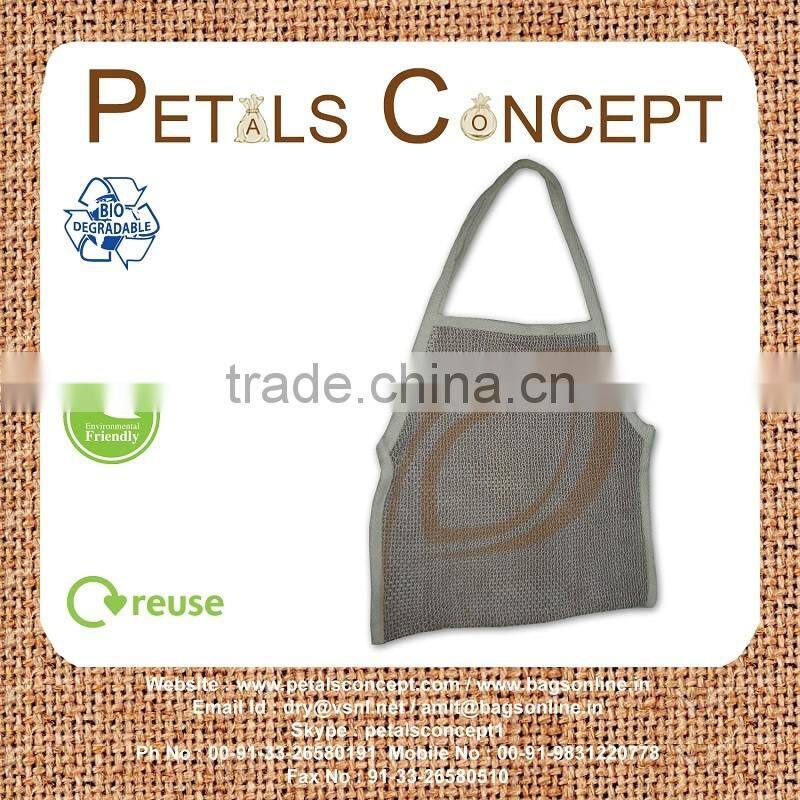 Cotton vegetable mesh bag
