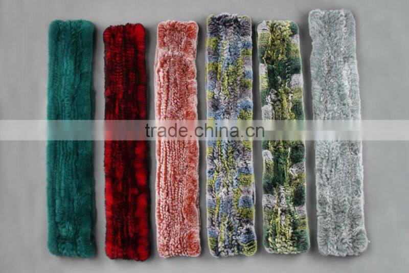 High Quality Knitted Rex-Rabbit Scarf