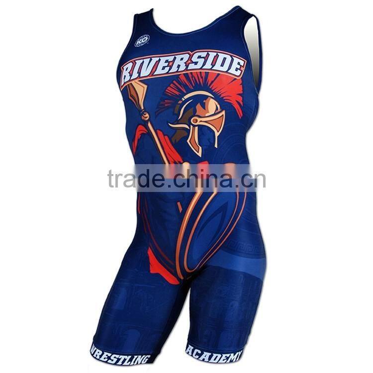 Make your own custom breathable cheap wrestling singlets