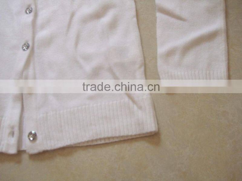 2017 winter plain kids cardigan sweater designs for baby girls for children cardigan sweater(BKN5286)