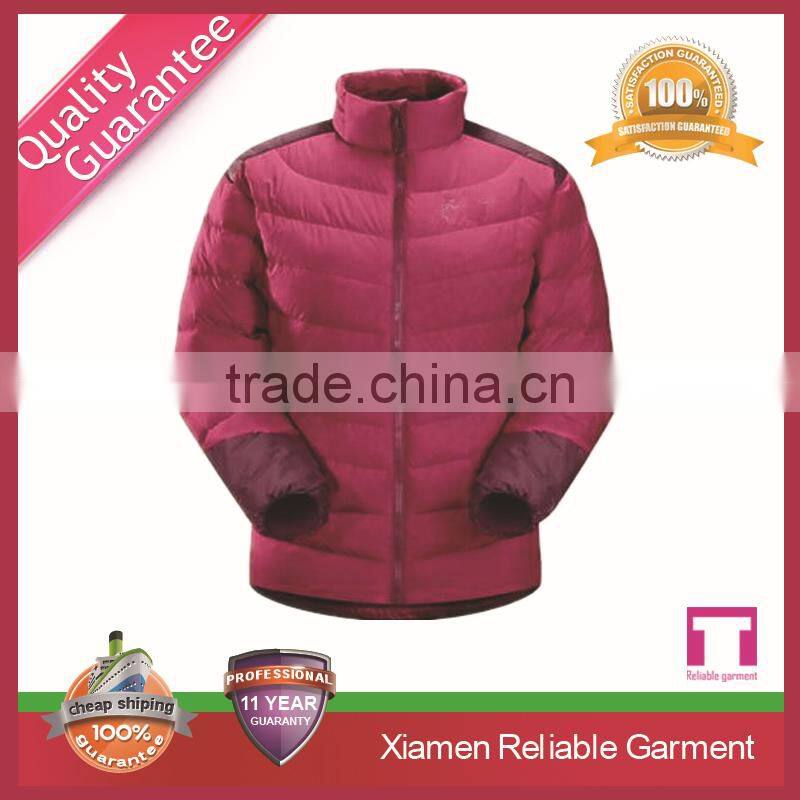 2015 Hot sale goose down jacket bomber jacket made in China