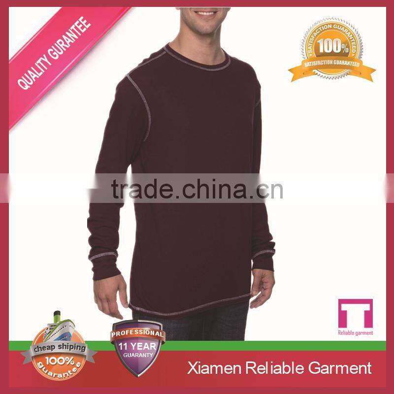 Hot sale bulk soft cotton long sleeve tshirt promotional printing OEM supplier in China