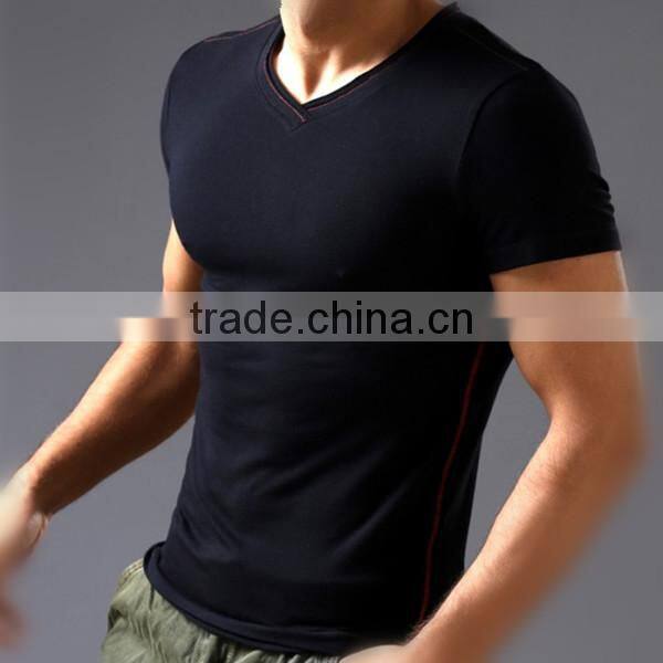 wholesale natural 100% Bamboo t shirt for man