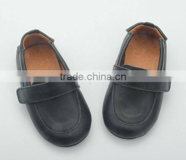 Hot selling China boy style fashion leather casual kids shoes wholesale