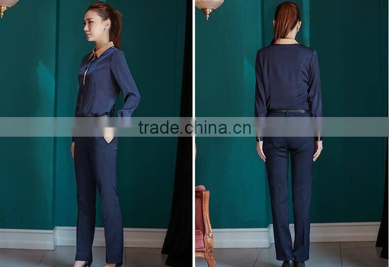 custom chantilly long sleeve latest fashionable ladies blouse factory women shirt blouse