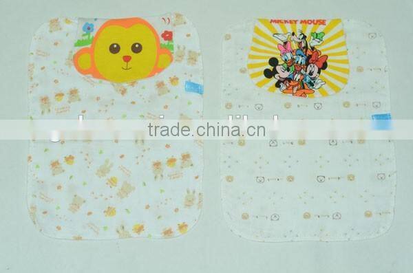 new 2016 china wholesale cute printed baby sweat-absordent towel