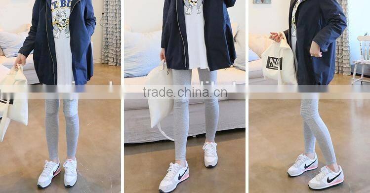 Pregnant women leggings, high-waisted leggings, thin bottom wear