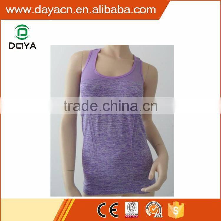 ladies seamless sports vest running vest breathable yoga tank top