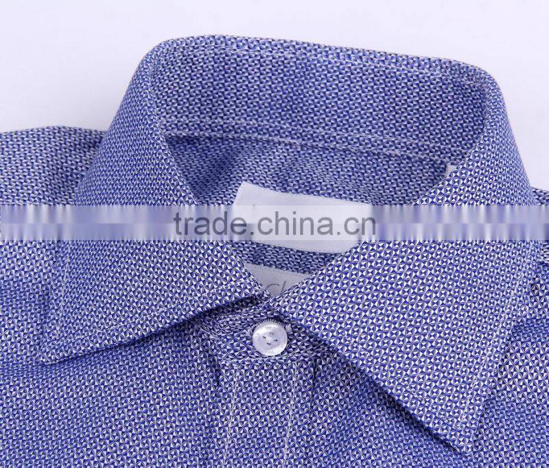 2017 lastest style men office long sleeves shirts solid color