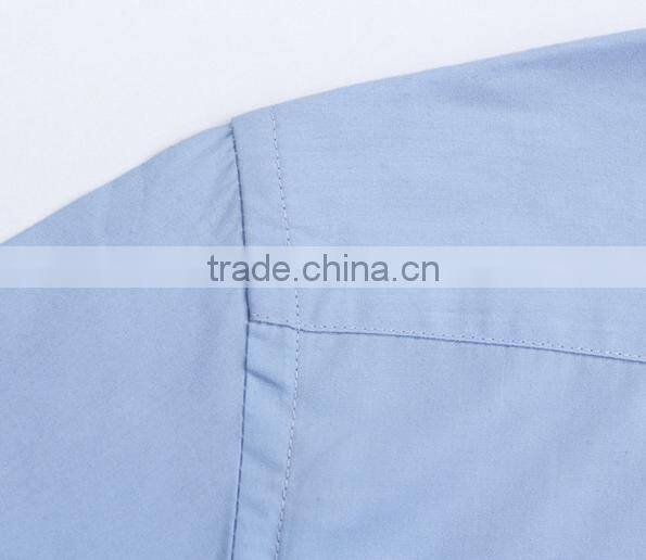 Short sleeve summer men's clothing wine red fashionable casual foe men double collar contrast color dress shirt