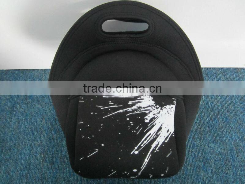 GR-W0078 neoprene fashion hand bag with front bag