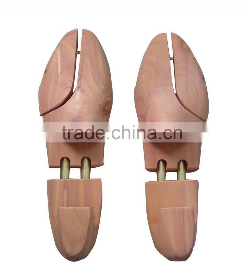 Factory supply different type custom wooden cedar shoe tree