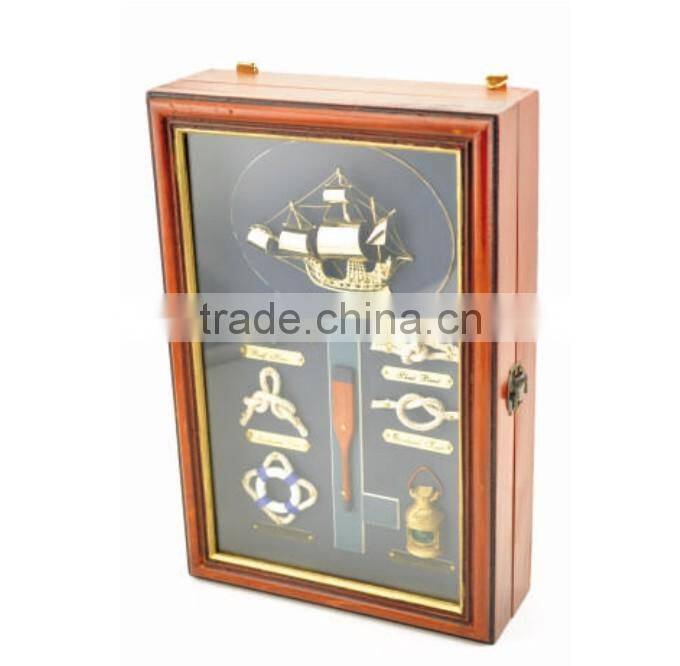2015 new design High quality 3D arabic dhow frame with decoration gift JKC-01