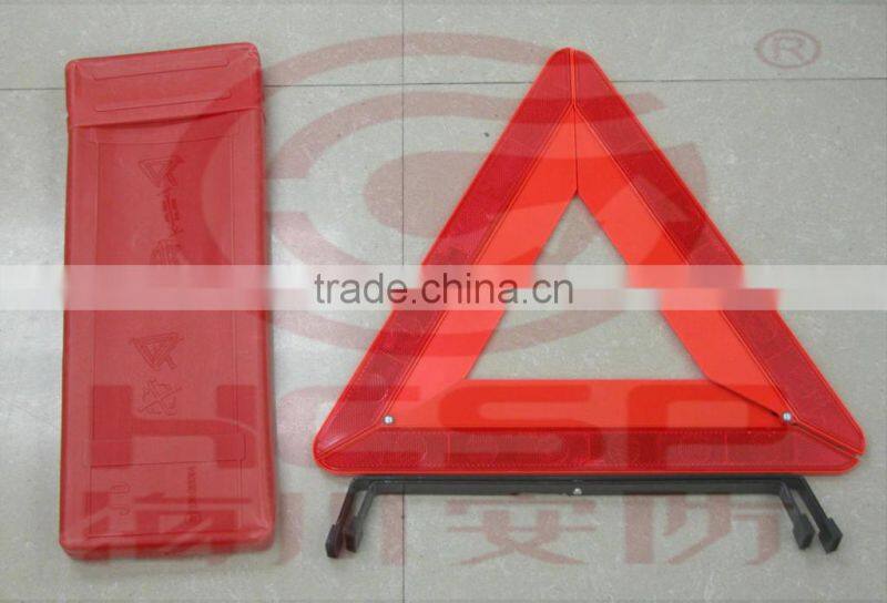 Warning trianglecar accessory, red safety reflective warning triangle for emergency