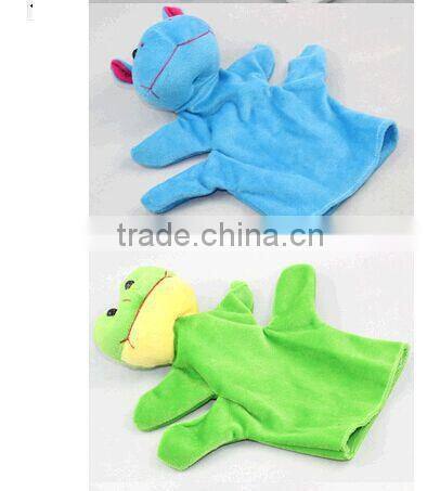 Jiangsu factory supply plush animal puppet