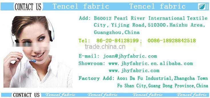 2015 fashional tencel fabric for clothing and shirts
