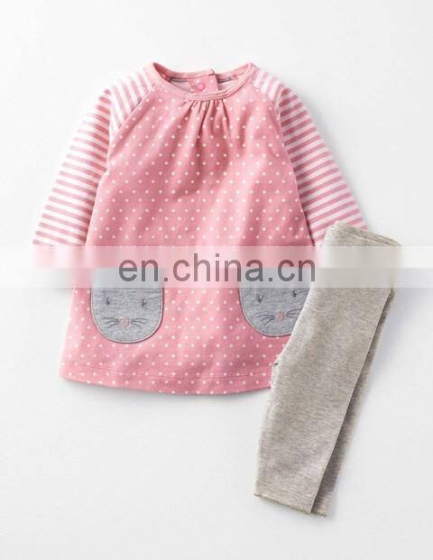 FUN POCKET DRESS & LEGGING SET