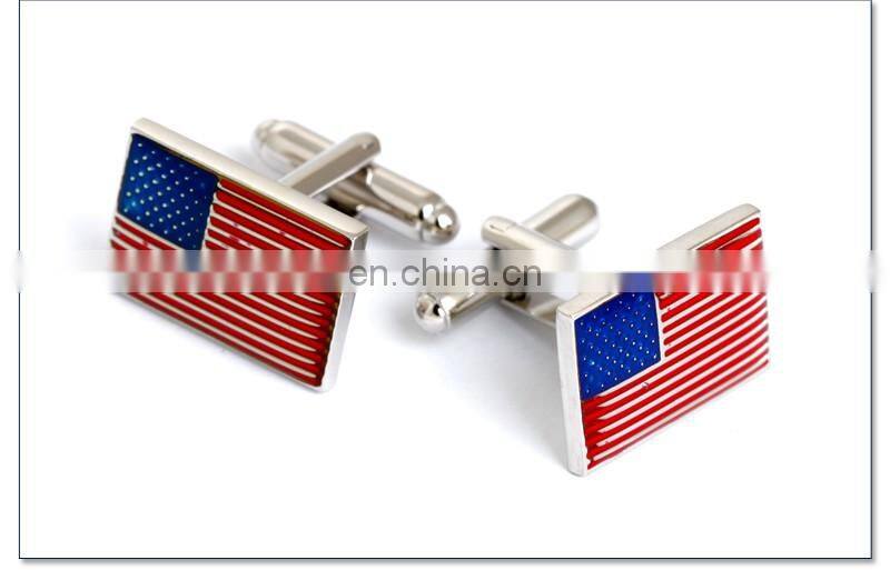 US National Flag Cufflinks for Mens