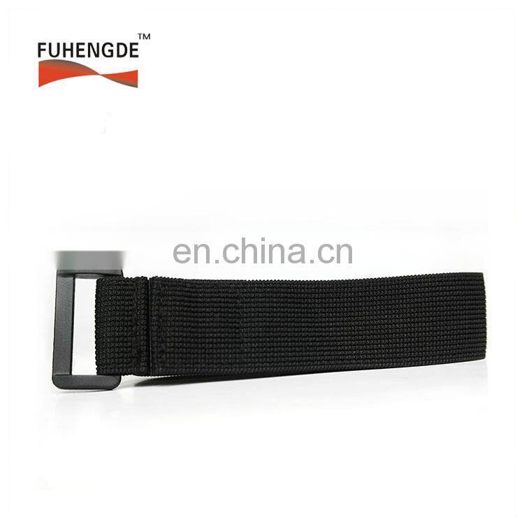 strong and durable elastic hook and loop strap