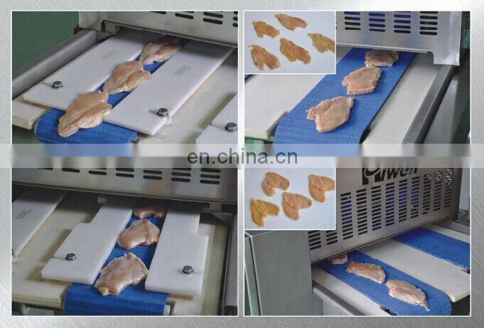 Chicken breast filleting machine