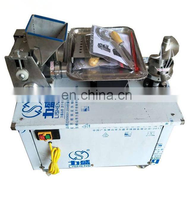 Newest design high efficient factory price 15-150g jiaozi making machine