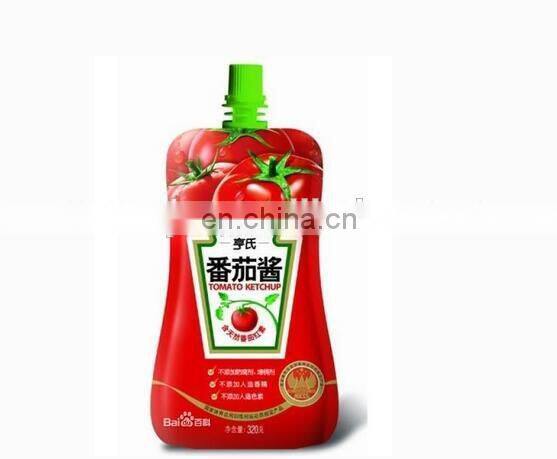 200ml stand up pouch packaging doypack machine liquid filling and sealing machine