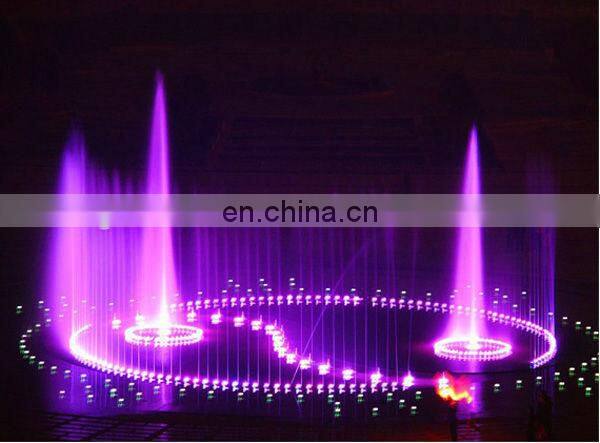 Factory price charming stainless steel music dancing rotating fountain nozzles