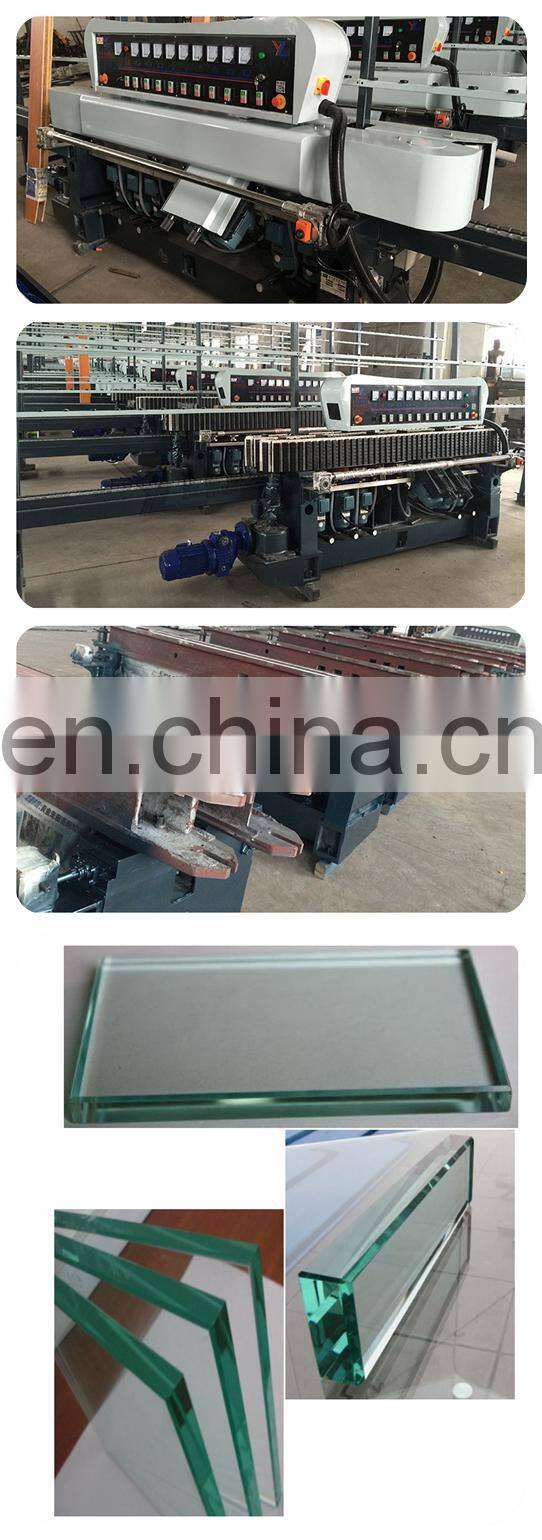 High efficiency glass straight line edging machine