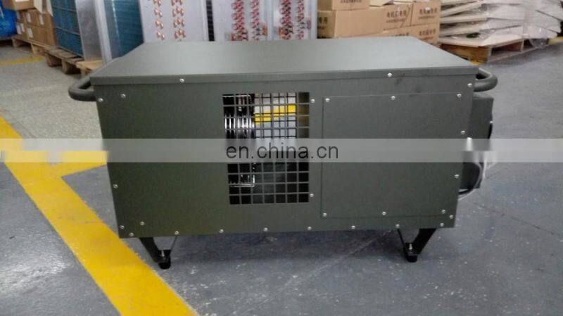 Stainless steel tent air cooler for outdoor use