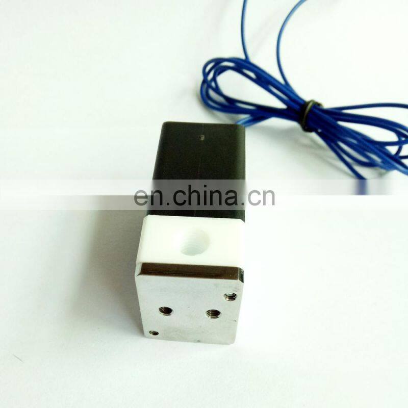 Medical and environmental protection industry 24V two position two way solenoid valve resistance to acid and alkali corrosion