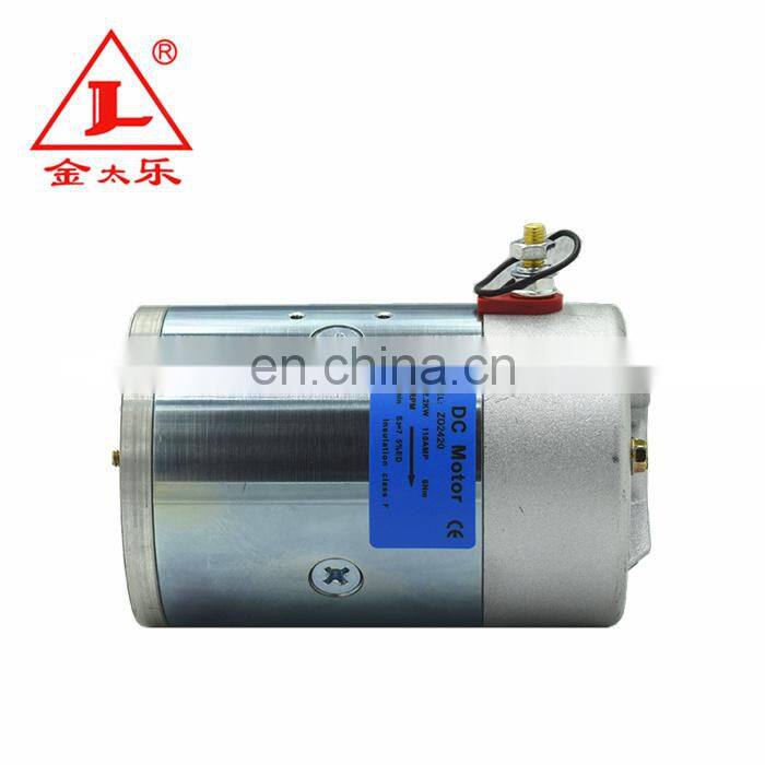 48v electric dc motor 3200rpm 800watt for hydraulic pump motor