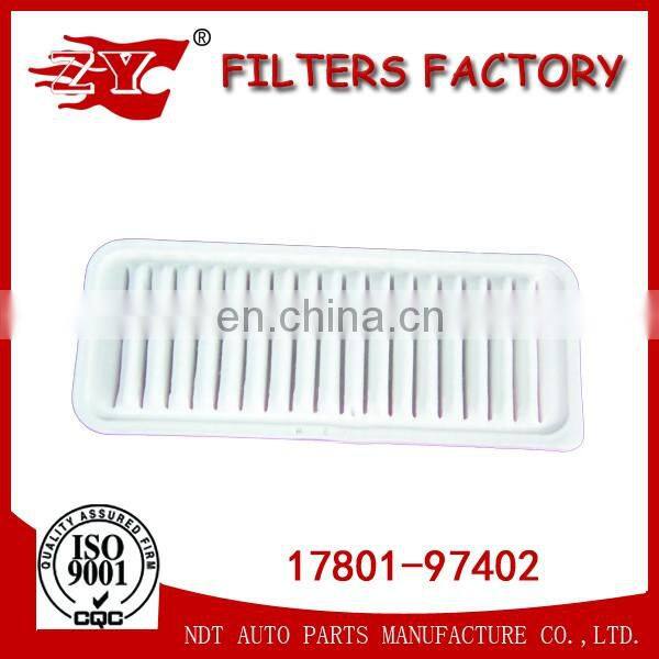 17801-97402 air filter for Toyota genuine auto spare part in china