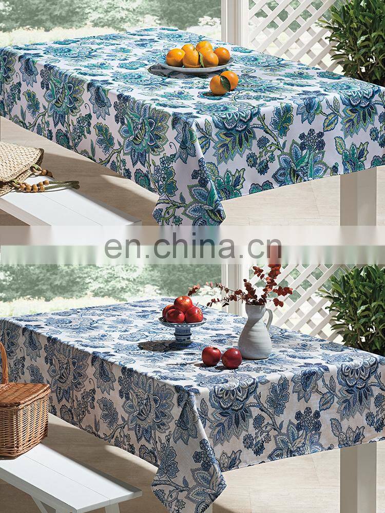 Christmas series polyester jacquard 175GSM hotel dining party table overlay topper wholesale table cloth with check pattern