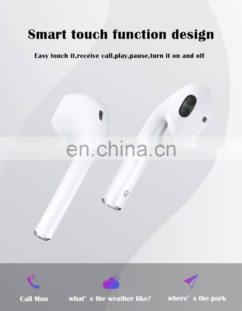 Mini wireless headphone noise cancelling bluetooth earphone with comfortable