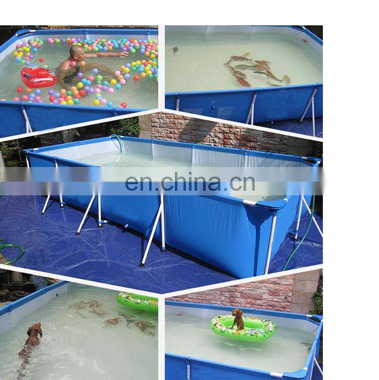 Outdoor hot sale swimming pool metal frame swimming pool inflatable for kids and adults