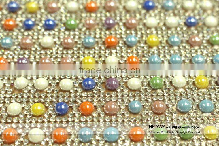 0117L China Supplier High Quality rhinestone beaded trim,rhinestone beaded trim for dresses,wholesale rhinestone beaded trim