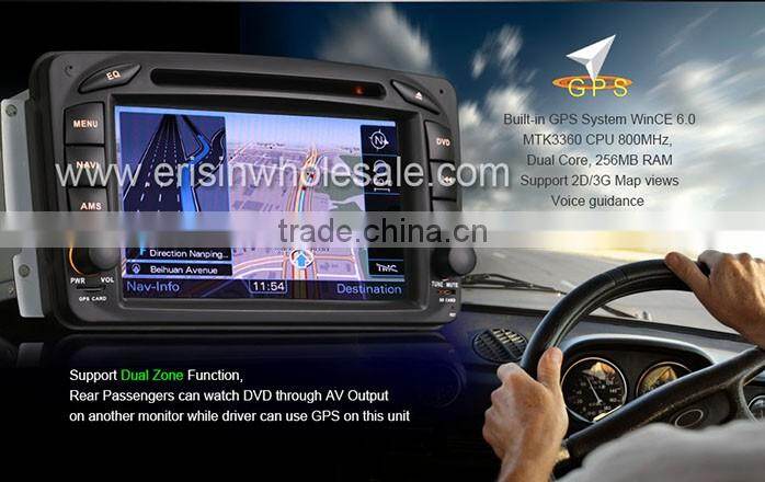 Erisin ES7507M 7 inch 2 Din Auto Car DVD GPS for G-Class W463