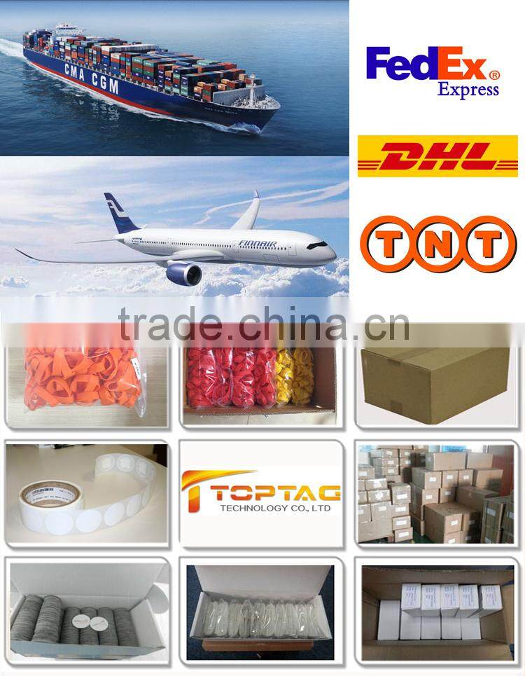 PVC Plastic UHF/HF Rfid Cable Tag, NFC Rfid Cable Tag