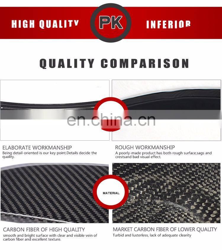 Carbon Fiber Rear Spoiler for Audi Mk2 TT 8J TTS S Convertible