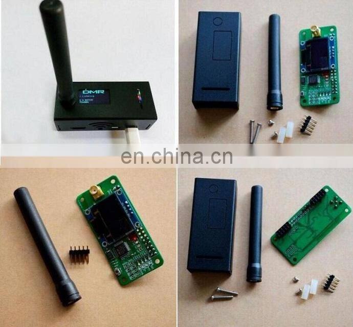 Antenna + Al Case + OLED + MMDVM Hotspot Support P25 DMR YSF for Raspberry pi