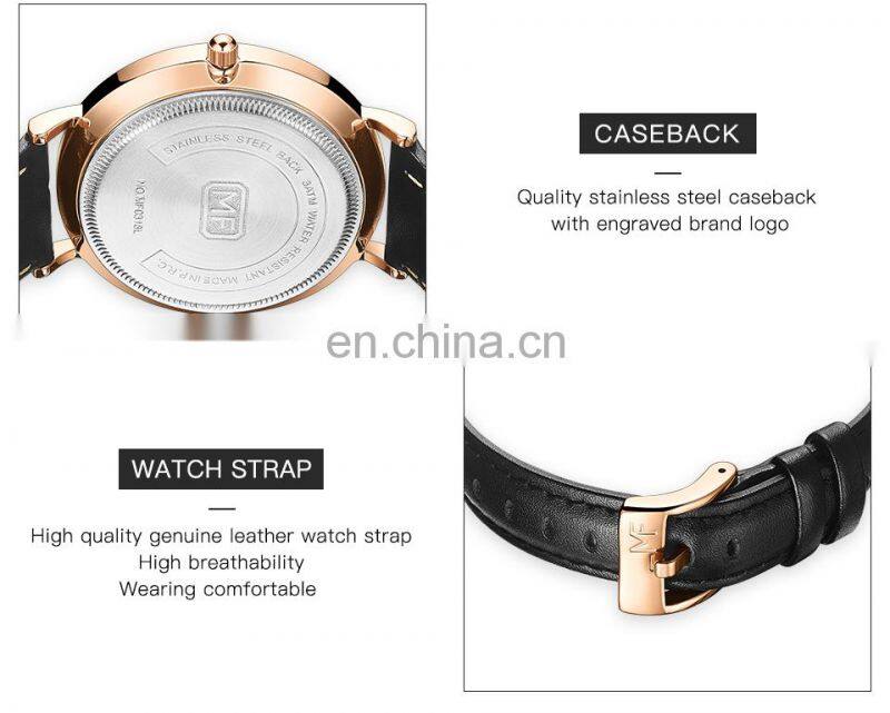 MINI FOCUS 0318L Women Quartz Watches Waterproof Girls Dress Brand Luxury Fashion Casual Ladies Watch Leather Strap Wristwatches