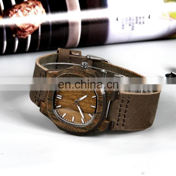 GOHUOS 17090 Minimalist Unisex Ladies Men Quartz Analog Leather Strap Low Price Ultra-thin Watches